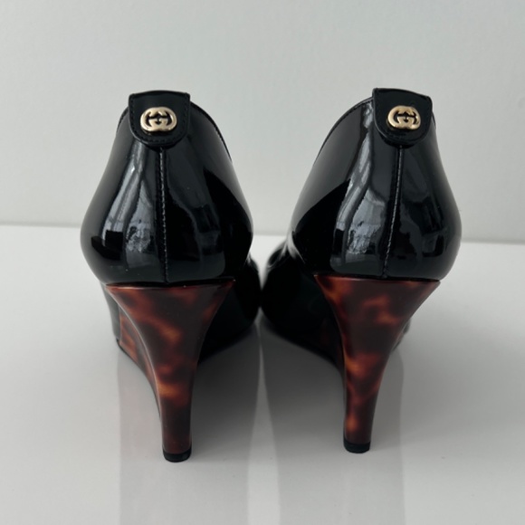 Brand new Gucci Pattern wedge shoes - Picture 4 of 5